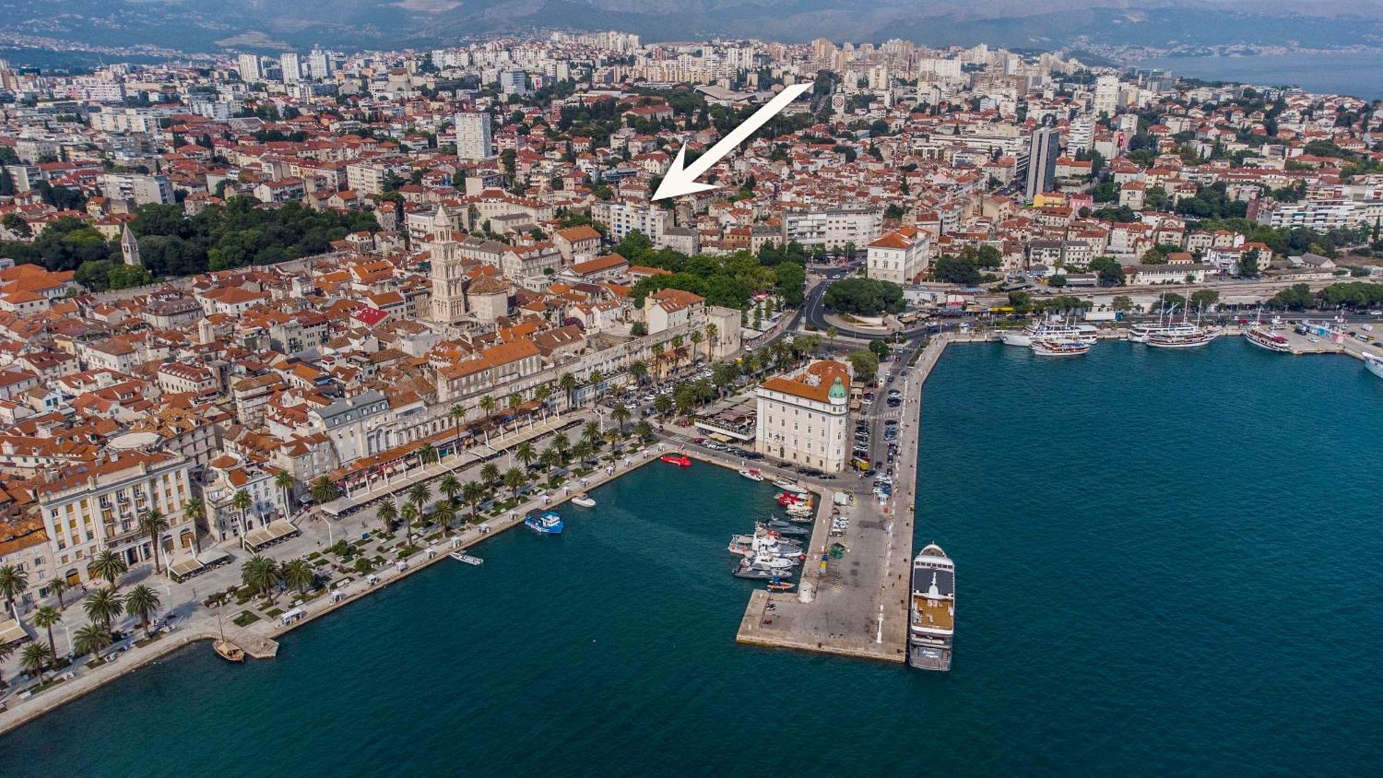 Split Central Luxury Studios Exteriör bild